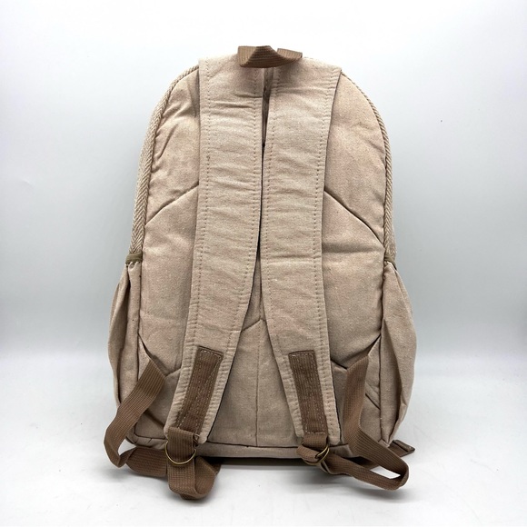 Multi pocket Hemp cotton blend backpack - Picture 5 of 11